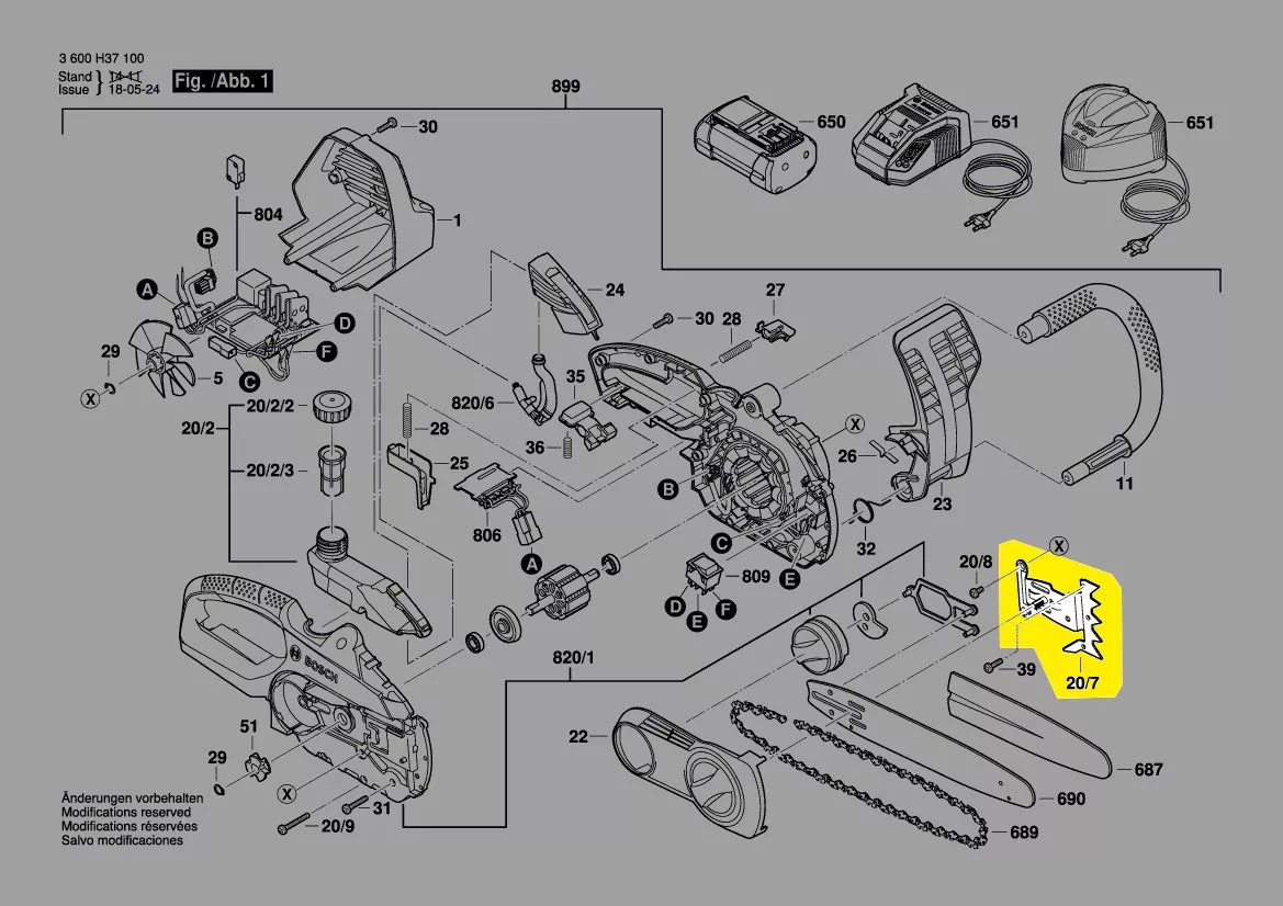Tôle avec griffes réf. F 016 L67 035 Bosch